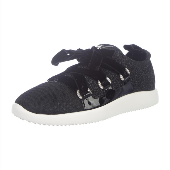GIUSEPPE ZANOTTI Glitter Accents Sneakers - Picture 1 of 6